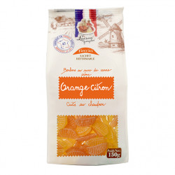 BONBON ORANGE ET CITRON 150G