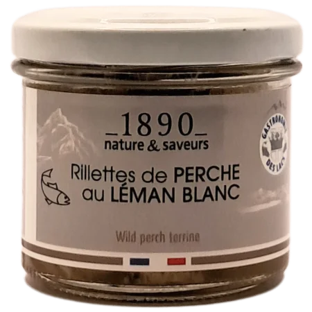 RILLETTES DE PERCHE AU LEMAN BLC 90GR