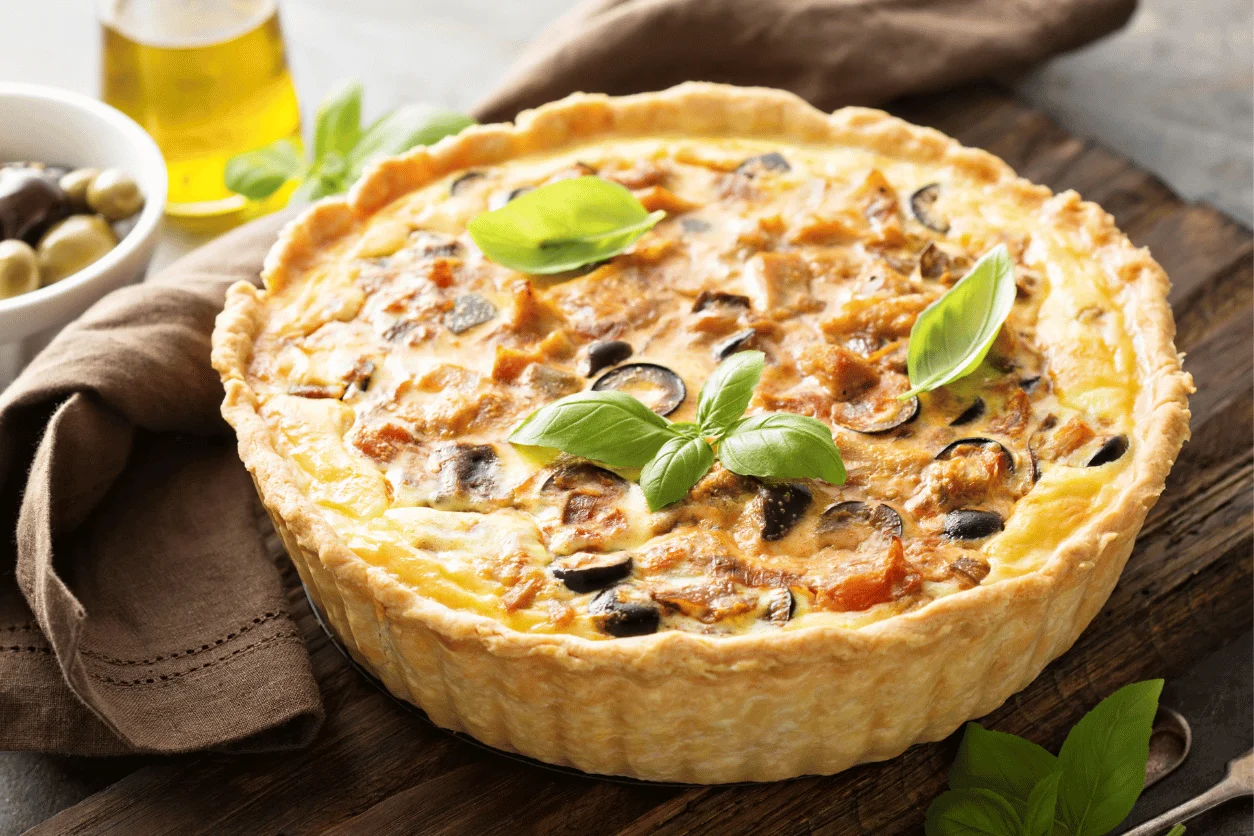 PETITE QUICHE AUX LÉGUMES