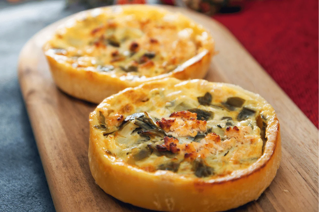 PETITE QUICHE SAUMON ÉPINARD