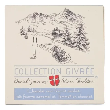 CARRE CHOC GIVREE 40GR