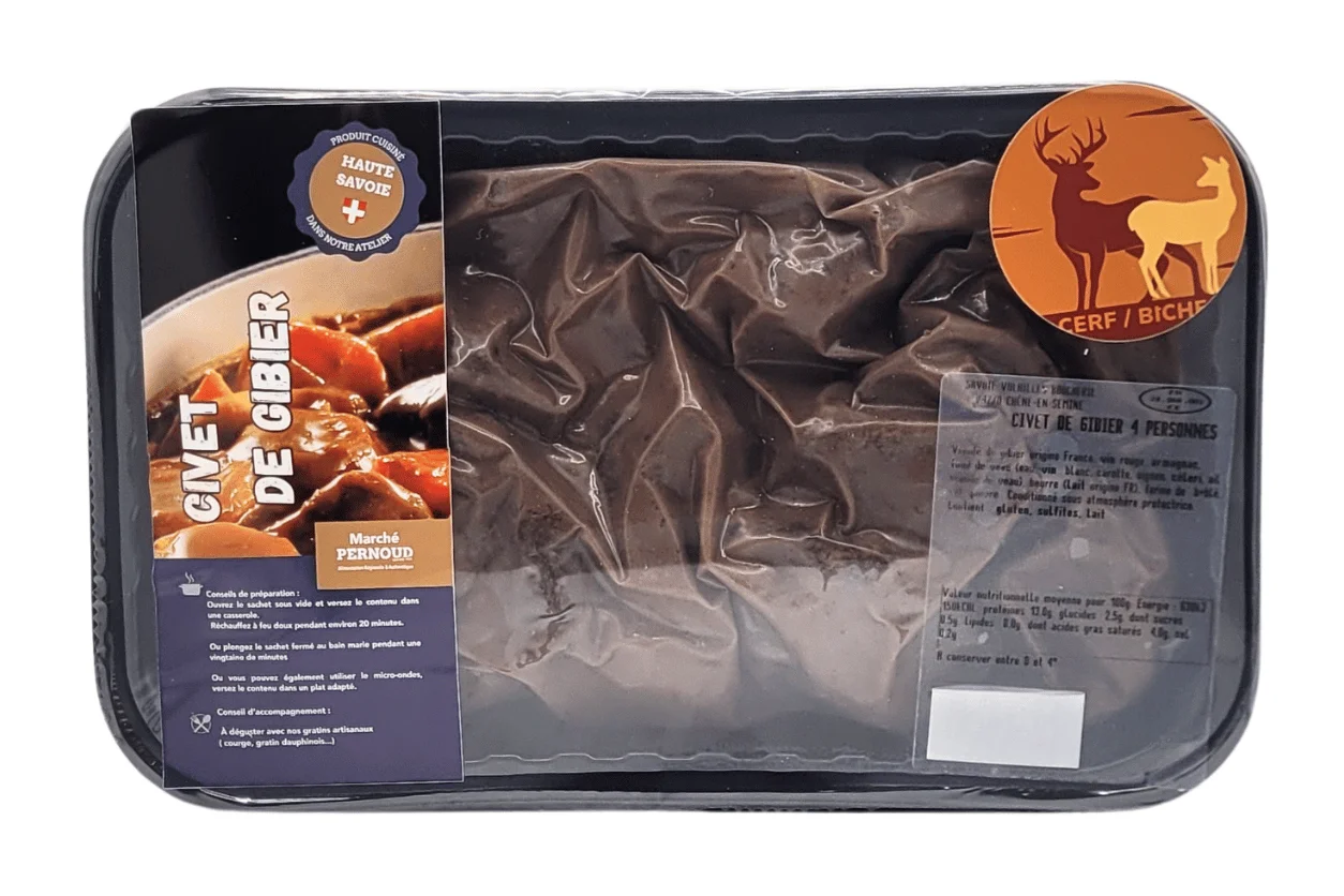 CIVET DE GIBIER 4 PERSONNES