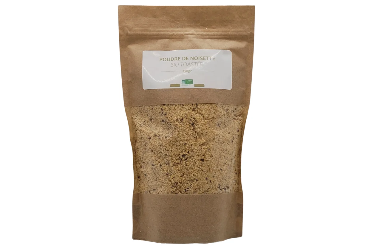 POUDRE DE NOISETTE BIO 250GR