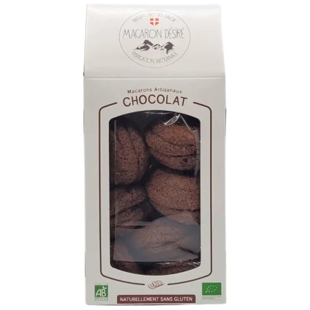 MACARON CHOCO./PEPITE CHOC. BIO 180GR
