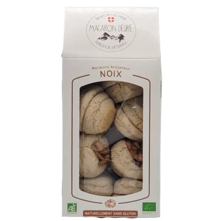 MACARON NOIX BIO 180GR