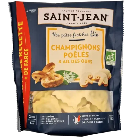 RAVIOLI CHAMPIG/AIL DES OURS 250GR