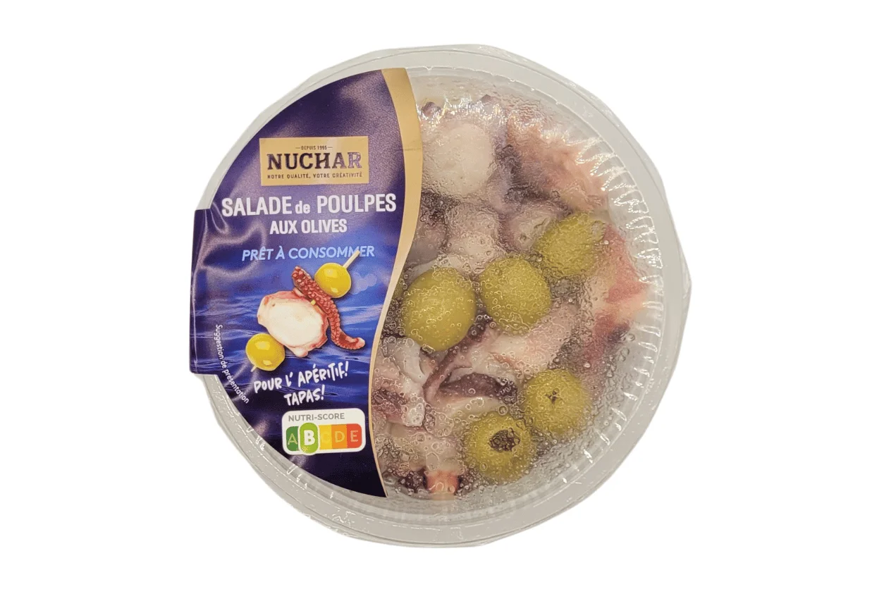 SALADE DE POULPE ET OLIVES