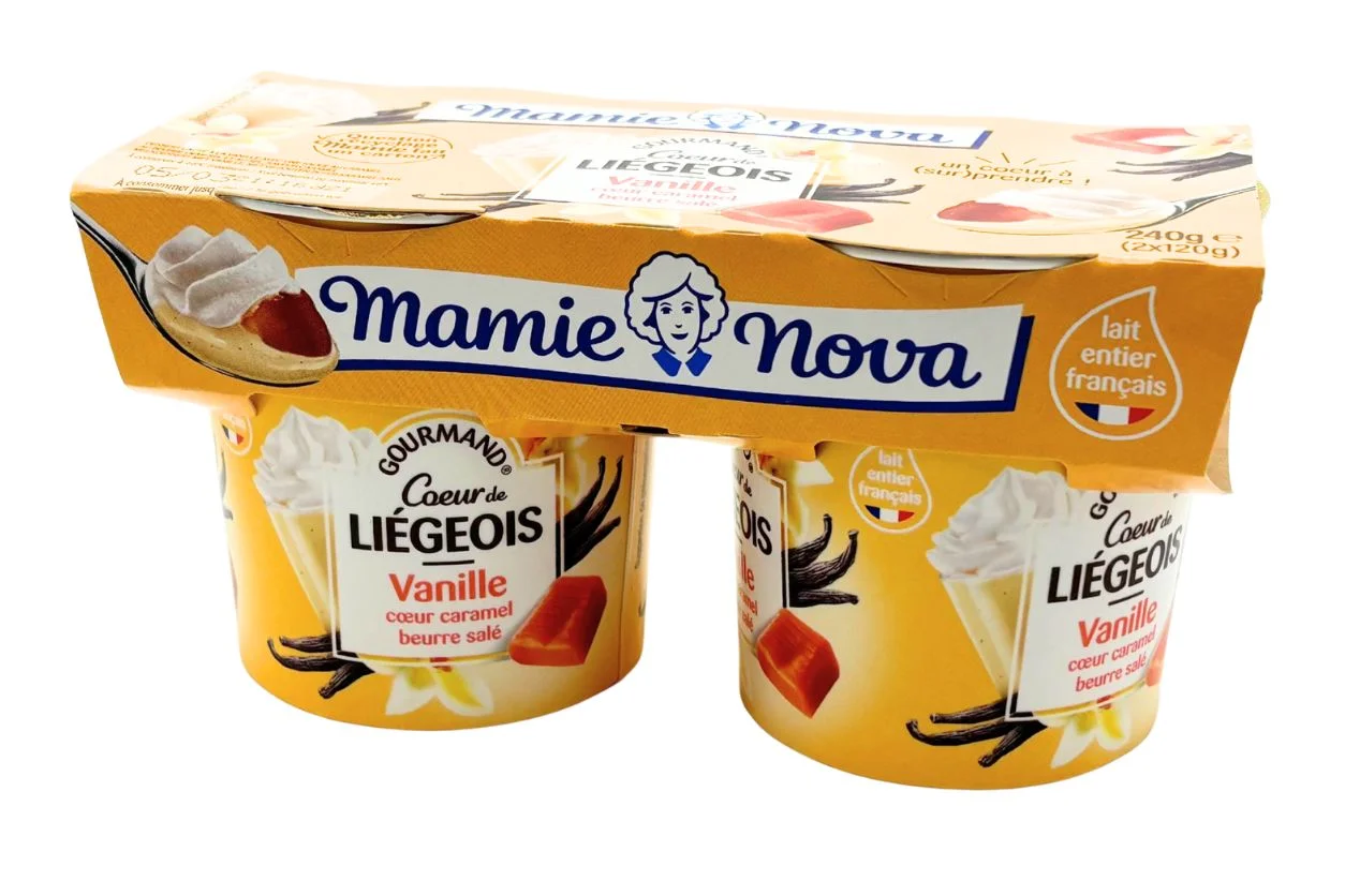 GOURMAND LIEGEOIS VANILLE/CARAMEL X2