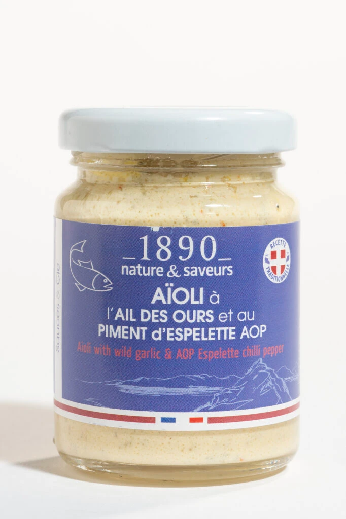 AIOLI AIL DES OURS ET PIMENT D'ESPELETTE 90G