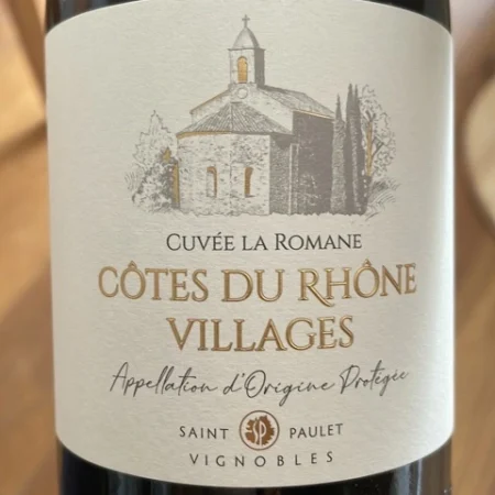 CDR VILLAGES CUVEE LA ROMANE 75CL