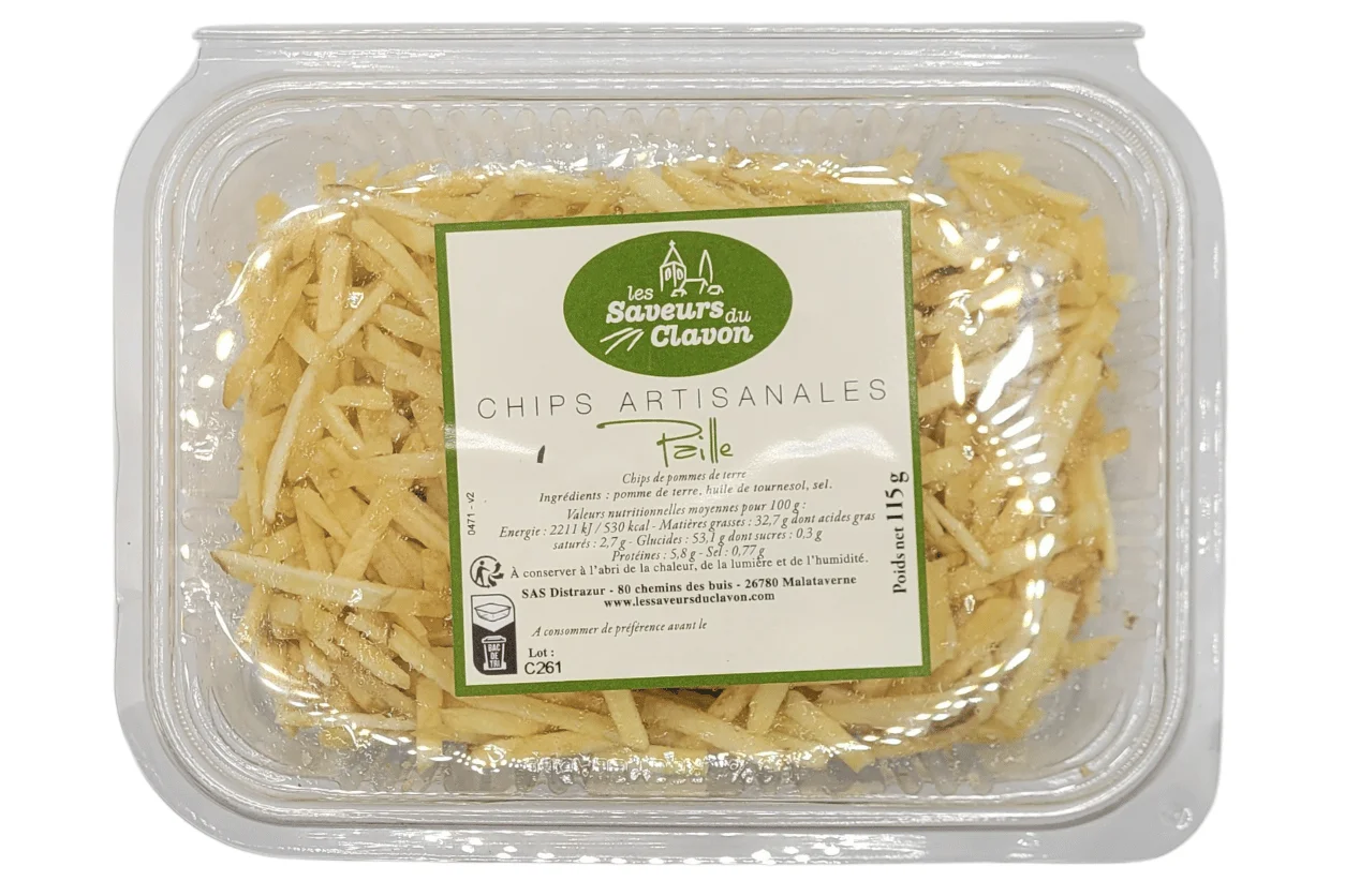 CHIPS PAILLE BQ 115GR