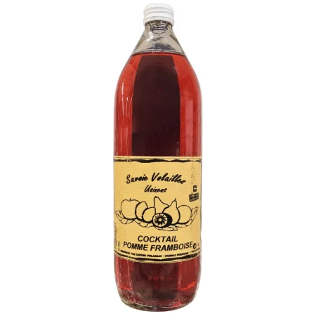 COCKTAIL POMME ET FRAMBOISE 1L