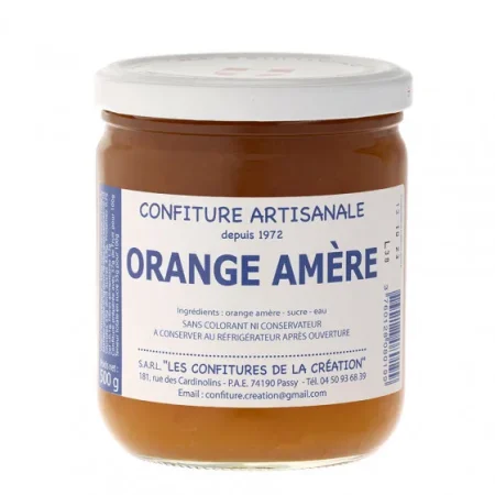 CONFITURE D'ORANGE AMERE