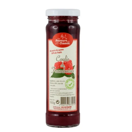 COULIS DE FRAMBOISES 160G