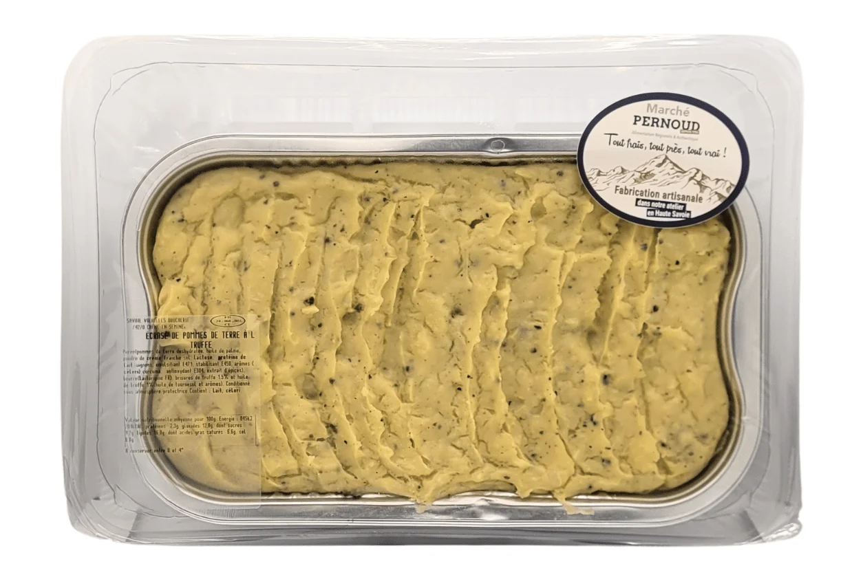 ÉCRASÉ DE POMMES DE TERRE À LA TRUFFE