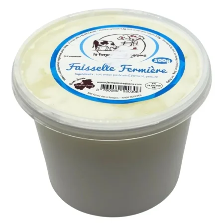 FAISSELLE FROMAGE BLANC 500G POT