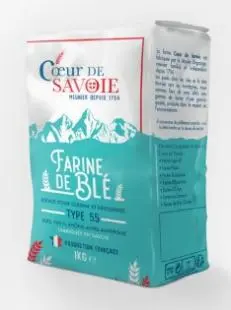 FARINE DE BLÉ T55 COEUR DE SAVOIE 1KG