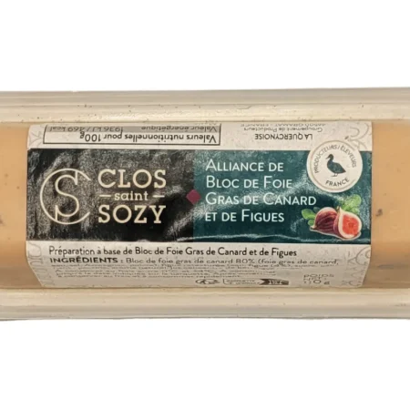 FOIE GRAS DE CANARD ET FIGUES CONFITES