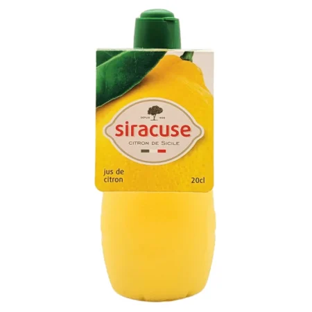 JUS DE CITRON JAUNE 20CL
