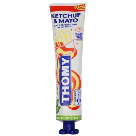 KETCHUP/MAYO TUBE 190GR