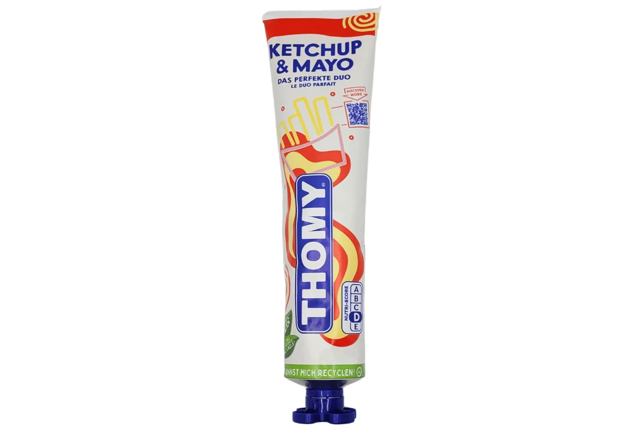 KETCHUP/MAYO TUBE 190GR