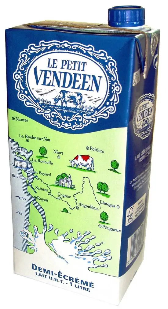 LAIT DEMI ÉCRÉMÉ 1L