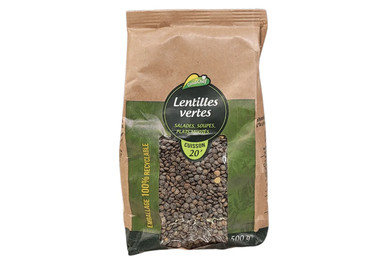 LENTILLES VERTES DU PUY 500GR