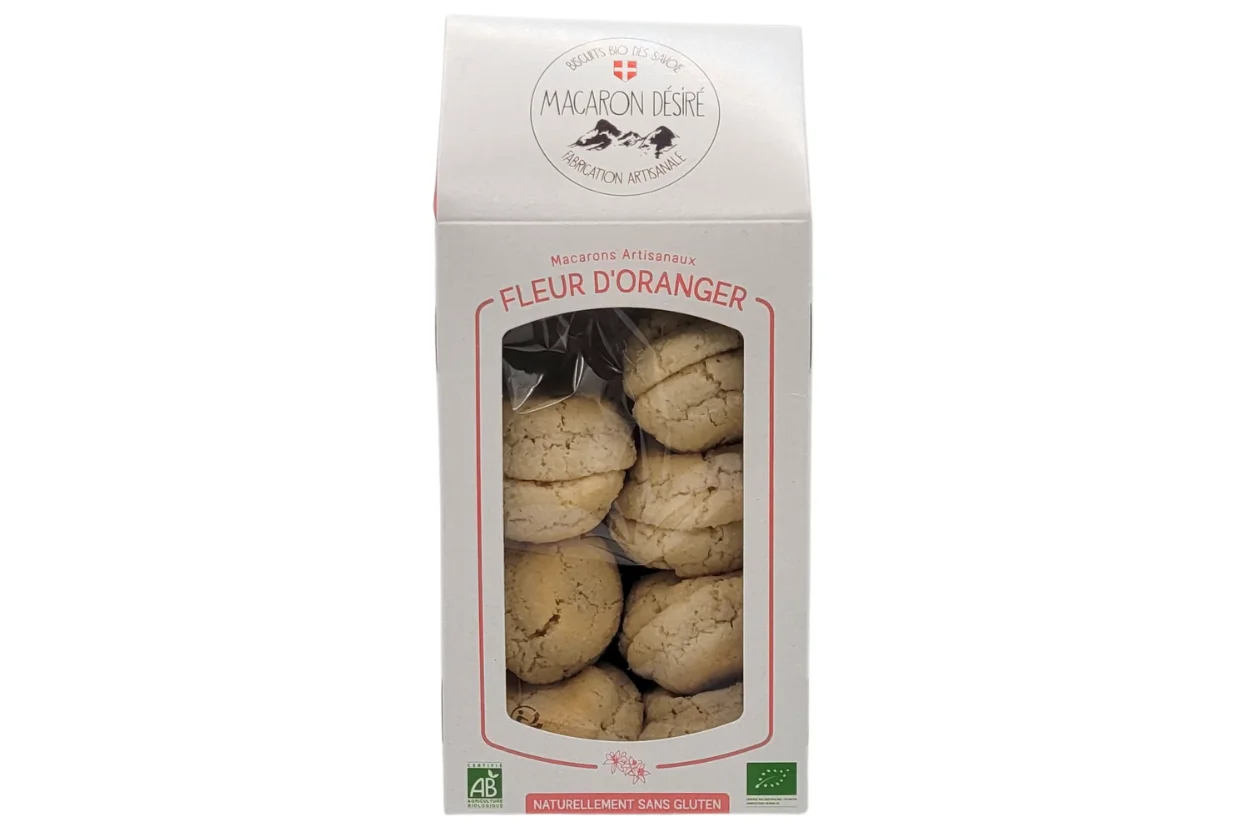 MACARON FLEUR D'ORANGER BIO 150GR
