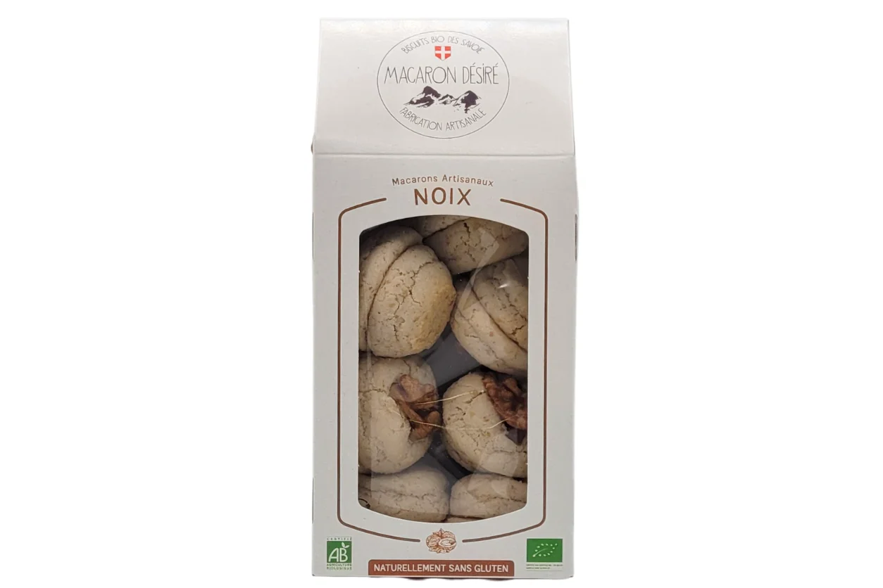 MACARON NOIX BIO 150GR