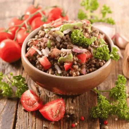 SALADE DE LENTILLES
