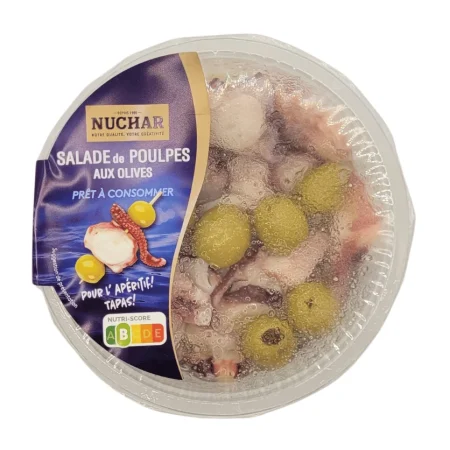 SALADE DE POULPE ET OLIVES