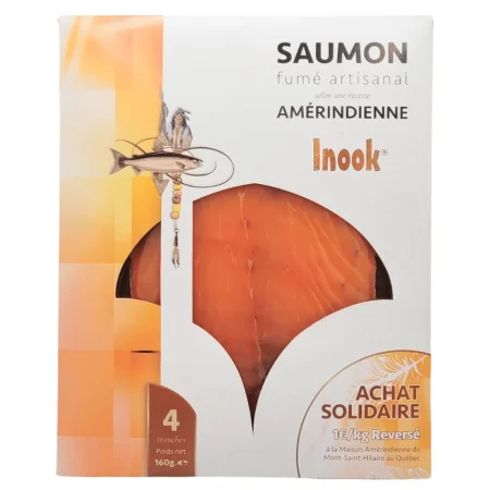 SAUMON FUME ARTISANAL 4TR AMERINDIEN