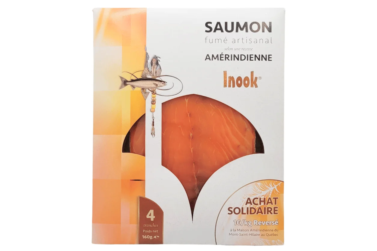 SAUMON FUME ARTISANAL 4TR AMERINDIEN