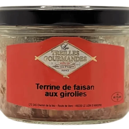 TERRINE DE FAISAN AUX GIROLLES 180G