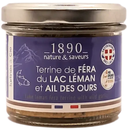 TERRINE FERA DU LEMAN/AIL DES OURS 90GR