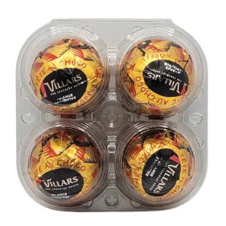 TETES AU CHOCO MI-AMER 4X30GR