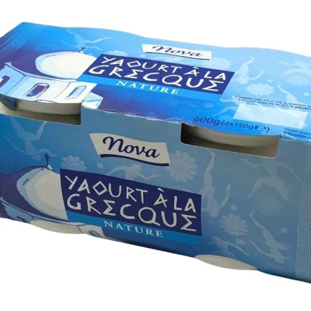 YAOURT BRASSÉ À LA GRECQUE x4