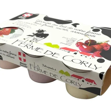 YAOURT FERMIER FRUITS x6