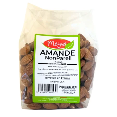 AMANDES TORREFIEES SEL GUERANDE 200GR