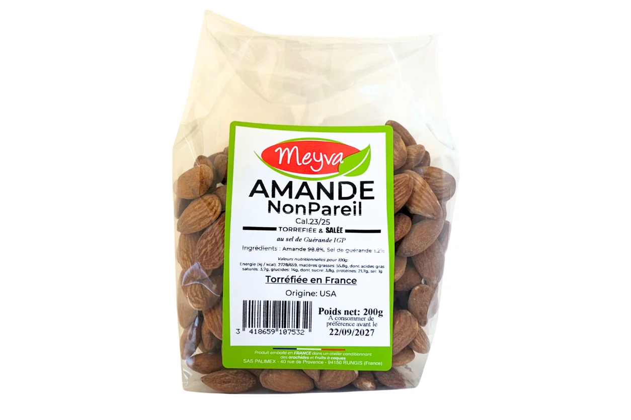 AMANDES TORREFIEES SEL GUERANDE 200GR