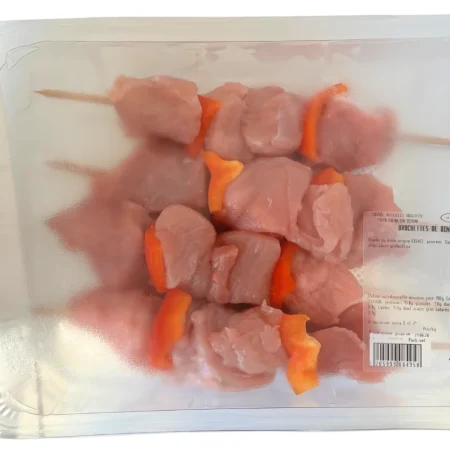 BROCHETTES DE DINDE x4