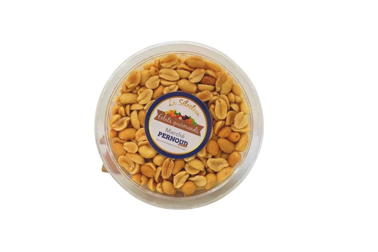 CACAHUETES BLANCHIES FRITES SALEES 250GR