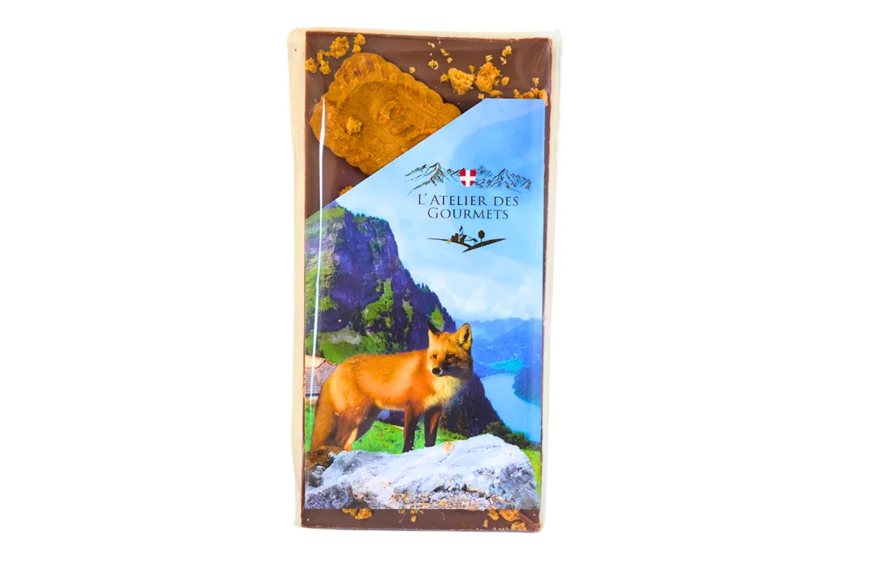CHOCOLAT LAIT SPECULOS RENARD 110G