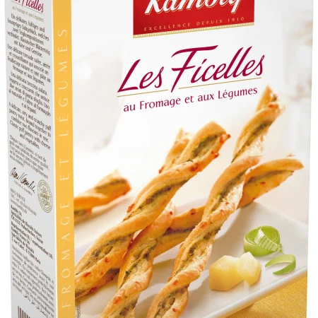 LES FICELLES FROMAGE ET LEGUMES 100G