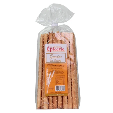 GRESSINS AUX SÉSAMES 200G