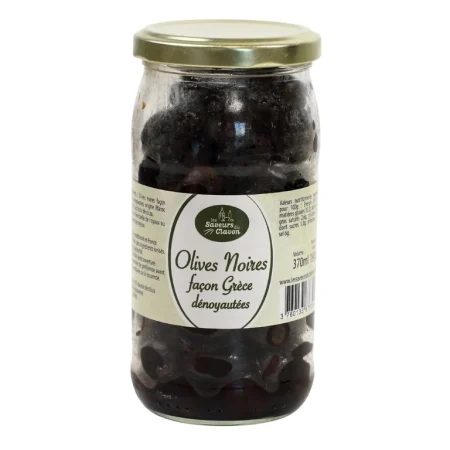 OLIVES NOIRES GRECQUES DENOY.370ML