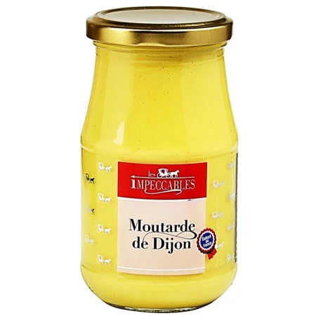 MOUTARDE DE DIJON LES IMPECCABLES 37CL