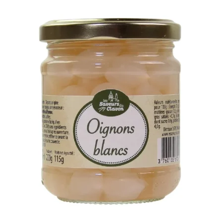 OIGNONS BLANCS NACRES 210ML