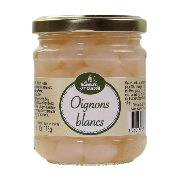 OIGNONS BLANCS NACRES 210ML