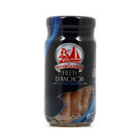 FILETS D'ANCHOIS VERRE 100G